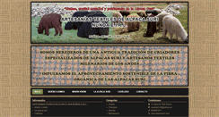 Desktop Screenshot of alpacasuri.com