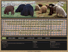 Tablet Screenshot of alpacasuri.com